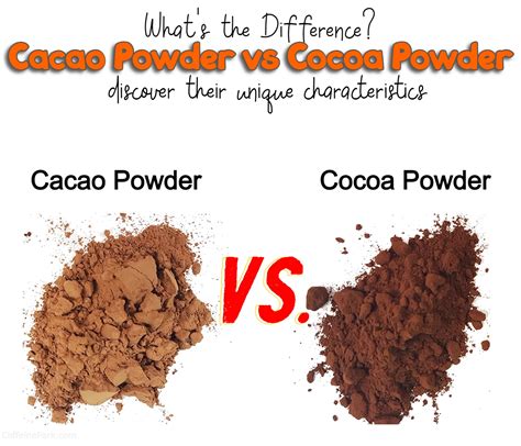 Is Cocoa And Cacao Powder The Same