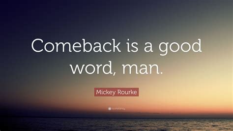 is comeback one word