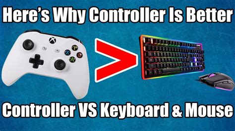 Controller VS Mouse &amp; Keyboard! Which Is Better? YouTube