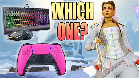 is controller better than mouse and keyboard apex
