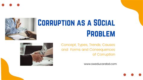 is corruption a social issue