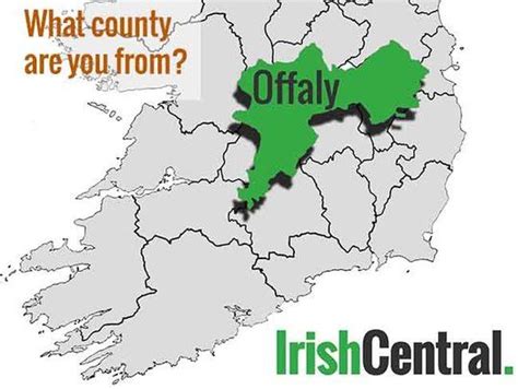 is county offaly southern or northern ireland