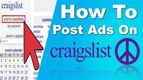 is craigslist free to post