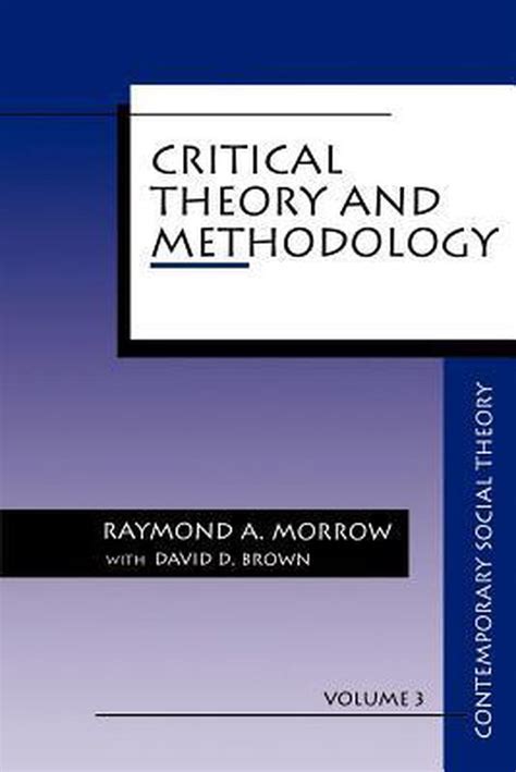 is critical theory a methodology