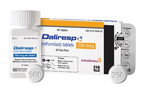 is daliresp available in generic