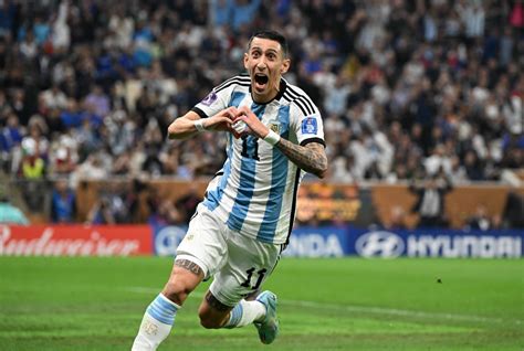 is di maria playing in the world cup