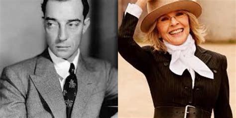 is diane keaton related to buster keaton