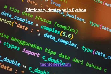 is dictionary a data type or data structure in python