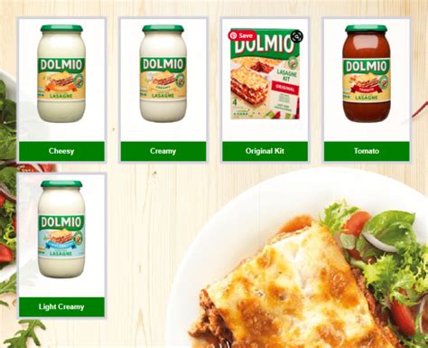 is dolmio lasagne sauce gluten free