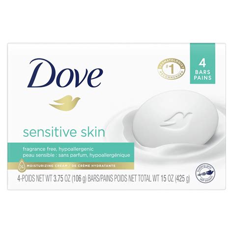 is dove sensitive skin soap fragrance free