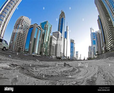 is dubai built on sand