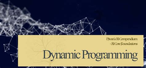 is dynamic programming machine learning