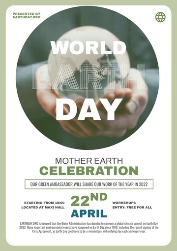 is earth day a global event