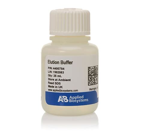 Is Elution Buffer Te Buffer