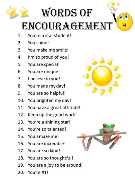 is encouragement a noun