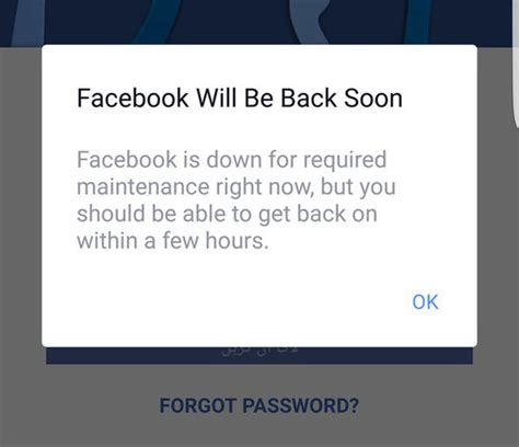 is facebook down today 2021 uk