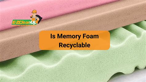 Is Foam Mattress Recyclable