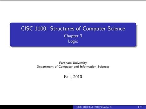 is fordham good for computer science