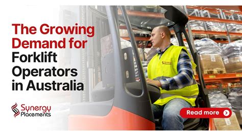 is forklift operator in demand in australia