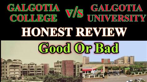 is galgotia college good