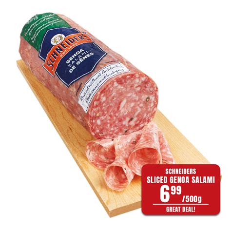 is genoa salami healthy