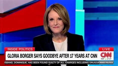 is gloria borger leaving cnn