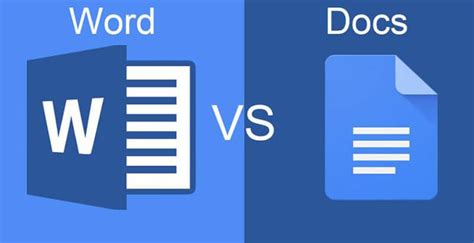 is google docs and microsoft word the same