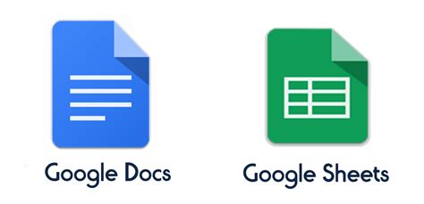 is google docs the same as google sheets