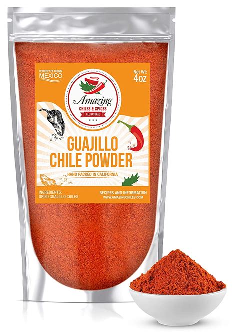 is guajillo chili powder spicy