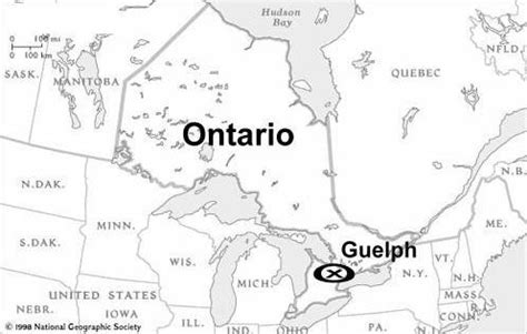 is guelph in southern ontario
