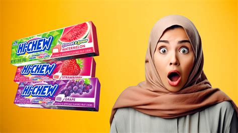 is hi chew gum halal