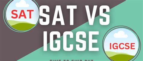 is igcse math harder than sat