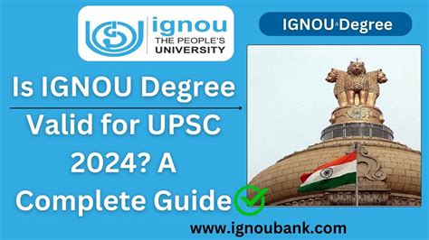 is ignou degree valid for upsc cse