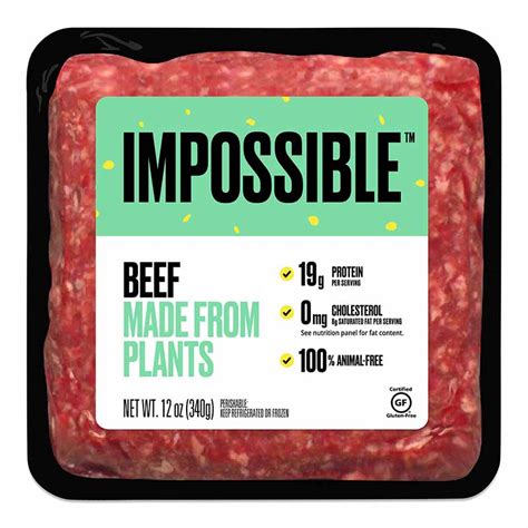Is Impossible Meat Plant Based