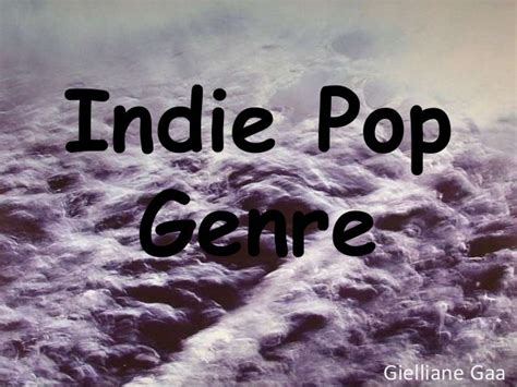 is indie a genre