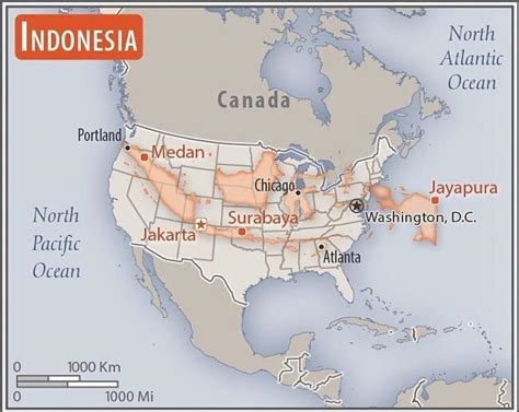 is indonesia in america