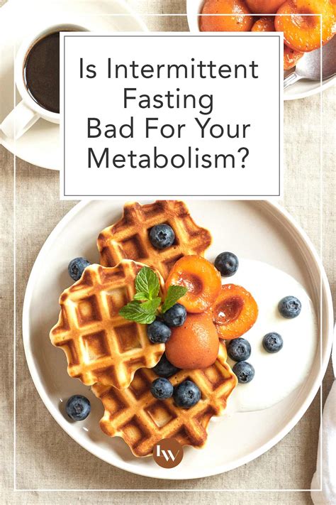is intermittent fasting bad for metabolism