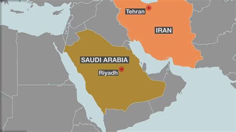 is iran larger than saudi arabia