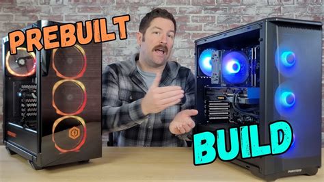 Prebuilt VS Custom PC Which Is A Better Option Full Guide
