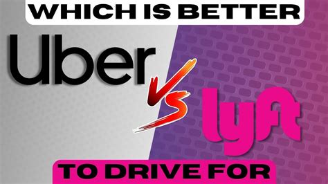 is it better to use uber or lyft