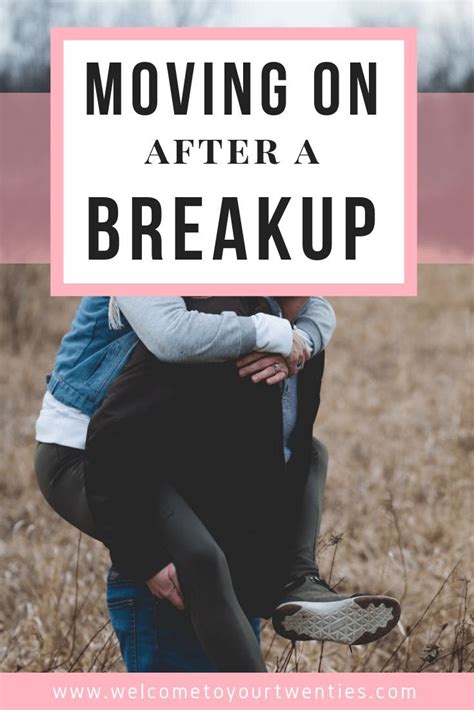 is it easy to move on after a breakup