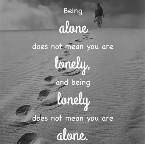 is it good to be alone with your thoughts