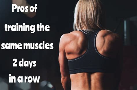 Is It Good To Do The Same Workout Two Days In A Row 