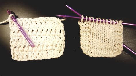 is it harder to knit or crochet