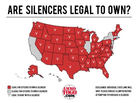 is it illegal to have a silencer