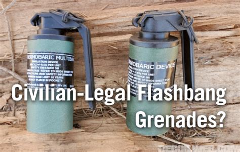 is it legal to buy a grenade