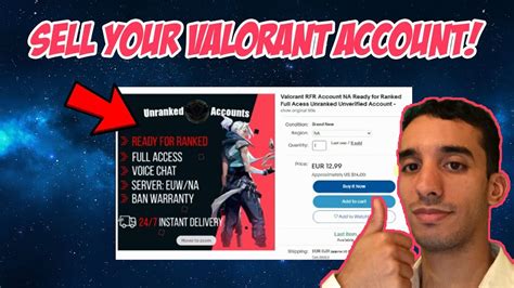 is it legal to sell valorant accounts