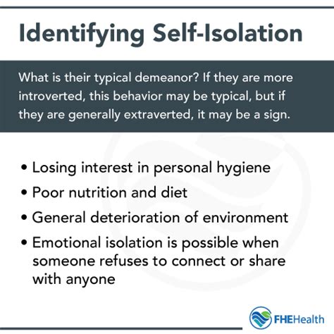 is it normal to isolate yourself