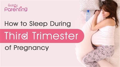 is it normal to not be able to sleep in third trimester