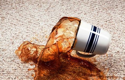 is it noticable to spill beer on carpet